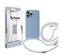 Artwizz HangOn Case Silicone für iPhone 13 Pro Max - nordicblue