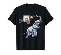 Artwork Panier de basket-ball éléphant Slam Dunk T-Shirt