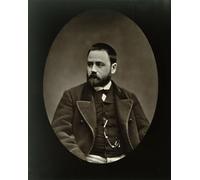 ARTXLXXBN Célèbre Affiches Imprimées Portrait Tableaux Émile Zola d'Étienne Carjat Art Mural Classique Pour les Décorations pour la Maison 60x90cm
