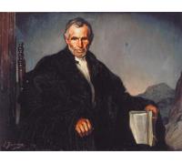 ARTXLXXBN Célèbre Affiches Imprimées Portrait Tableaux le Philosophe d'Ignacio Zuloaga Art Mural Classique Pour les Décorations pour la Maison 60x90cm