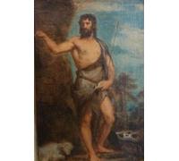 ARTXLXXBN Célèbre Affiches Imprimées Portrait Tableaux Saint Jean Baptiste Jean-jacques Henner Art Mural Classique Pour les Décorations pour la Maison 60x90cm