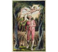 ARTXLXXBN Célèbre Art Mural Toile Impression Toile Des chansons d'Innocence et d'Expérience de William Blake Images Abstraites Pour la Décoration du Salon 60x90cm