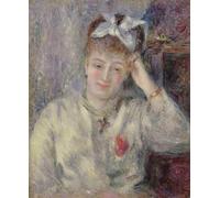 ARTXLXXBN Célèbre Art Mural Toile Impression Toile Madame Murer accoudée au piano de Pierre Auguste Renoir Images Abstraites Pour la Décoration du Salon 60x90cm