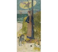 ARTXLXXBN Célèbre Art Mural Toile Impression Toile Meisterdrucke de Paul Gauguin Images Abstraites Pour la Décoration du Salon 60x90cm