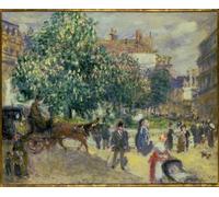 ARTXLXXBN Célèbre Art Mural Toile Impression Toile Place de Pierre Auguste Renoir Images Abstraites Pour la Décoration du Salon 60x90cm