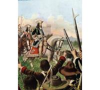 ARTXLXXBN Célèbre Imprimer Affiche Toile Photos D'Art Guerre de Succession Amedeo Ii de Savoie déclare la guerre à la France par Tancredi Scarpelli Pour la Décoration de Bureau 60x90cm