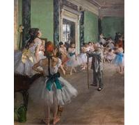 ARTXLXXBN Célèbre Imprimer Affiche Toile Photos D'Art la classe de danse commence en par Edgar Degas Tableaux Posters Pour la Décoration de Bureau 60x90cm