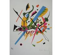 ARTXLXXBN Célèbre Imprimer Affiche Toile Photos D'Art Petits mondes de Wassily Kandinsky Tableaux Posters Pour la Décoration de Bureau 60x90cm