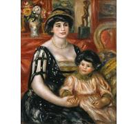 ARTXLXXBN Célèbre Imprimer Affiche Toile Photos D'Art toile tableau peinture affiche par Pierre Auguste Renoir Tableaux Posters Pour la Décoration de Bureau 60x90cm