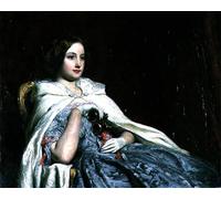 ARTXLXXBN Célèbre Peinture D'Art Murale Wall Art Peintures A l'Opéra de William Powell Frith Impression Peinture Huile Pour la Décoration Murale 60x90cm