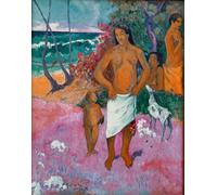 ARTXLXXBN Célèbre Peinture D'Art Murale Wall Art Peintures Peinture de la famille tahitienne de Paul Gauguin Impression Peinture Huile Pour la Décoration Murale 60x90cm