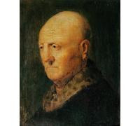 ARTXLXXBN Célèbre Peinture D'Art Murale Wall Art Peintures Portrait d'un vieil homme, dit Portrait d'Hermann Gerritsz Van Rijn par Rembrandt Van Rijn Pour la Décoration Murale 60x90cm
