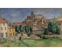 ARTXLXXBN Célèbre Tableaux Sur Toile Moderne Mur Art Gardanne de Paul Cézanne Animaux Art Posters Pour la Décoration de la Chambre à Coucher 60x90cm