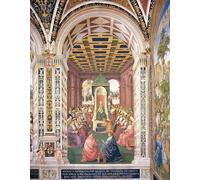 ARTXLXXBN Célèbre Tableaux Sur Toile Moderne Mur Art Hommage au pape Eugène IV au nom de l'empereur Frédéric III Animaux Art Posters Pour la Décoration de la Chambre à Coucher 60x90cm