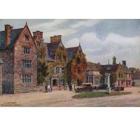 ARTXLXXBN Célèbre Tableaux Sur Toile Moderne Mur Art Lygon Arms Worcs par Alfred Robert Quinton Animaux Art Posters Pour la Décoration de la Chambre à Coucher 60x90cm