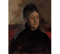 ARTXLXXBN Célèbre Tableaux Sur Toile Moderne Mur Art Stefanina Primicile Carafa Marquise de Cicerale et Duchesse de Montejasi par Edgar Degas Pour la Décoration de la Chambre à Coucher 60x90cm