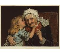 ARTXLXXBN De Célèbres Tableaux Affiches Imprimées Portrait Tableaux un Très Très Grand Secret par Frederick Art Mural Classique Pour les Décorations pour la Maison 60x90cm