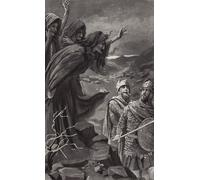 ARTXLXXBN De Célèbres Tableaux Art Mural Toile Impression Toile Je te salue, roi qui sera ci-après par Harold Copping Images Abstraites Pour la Décoration du Salon 60x90cm