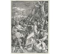 ARTXLXXBN De Célèbres Tableaux Art Mural Toile Impression Toile laPassion la Trahison du Christ d'Albrecht Dürer Images Abstraites Pour la Décoration du Salon 60x90cm