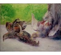 ARTXLXXBN De Célèbres Tableaux Art Mural Toile Impression Toile Nature mortefaisans de Pierre Auguste Renoir Images Abstraites Pour la Décoration du Salon 60x90cm