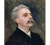 ARTXLXXBN De Célèbres Tableaux Art Mural Toile Impression Toile Portrait de Gabriel Faure par John Singer Sargent Images Abstraites Pour la Décoration du Salon 60x90cm