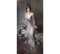 ARTXLXXBN De Célèbres Tableaux Art Mural Toile Impression Toile Portrait de Madame EL Doyen Images Abstraites Pour la Décoration du Salon 60x90cm