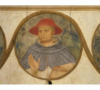 ARTXLXXBN De Célèbres Tableaux Imprimer Affiche Toile Photos D'Art Beato Ugolino Da Orvieto théologien et philosophe par Fra Angelico Tableaux Posters Pour la Décoration de Bureau 60x90cm