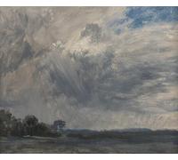 ARTXLXXBN De Célèbres Tableaux Imprimer Affiche Toile Photos D'Art Étude d'un ciel nuageux par John Constable Tableaux Posters Pour la Décoration de Bureau 60x90cm