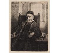 ARTXLXXBN De Célèbres Tableaux Imprimer Affiche Toile Photos D'Art Jan Lutma, orfèvre par Rembrandt Van Rijn Tableaux Posters Pour la Décoration de Bureau 60x90cm