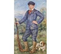 ARTXLXXBN De Célèbres Tableaux Imprimer Affiche Toile Photos D'Art Jean Renoir Comme Chasseur de Pierre Auguste Renoir Tableaux Posters Pour la Décoration de Bureau 60x90cm