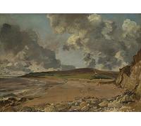 ARTXLXXBN De Célèbres Tableaux Imprimer Affiche Toile Photos D'Art Weymouth Bay Bowleaze Cove et Jordon Hill par John Constable Tableaux Posters Pour la Décoration de Bureau 60x90cm