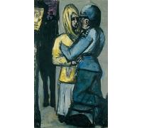 ARTXLXXBN De Célèbres Tableaux Peinture D'Art Murale Wall Art Peintures Congé de Max Beckmann Impression Peinture Huile Pour la Décoration Murale 60x90cm