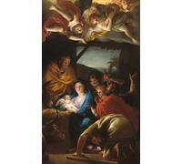 ARTXLXXBN De Célèbres Tableaux Peinture D'Art Murale Wall Art Peintures l'Adoration des bergers d'Anton Raphael Mengs Impression Peinture Huile Pour la Décoration Murale 60x90cm