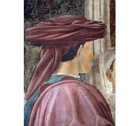ARTXLXXBN De Célèbres Tableaux Peinture D'Art Murale Wall Art Peintures l'Adoration du Bois Détail du Roi Complété par Piero Della Francesca Impression Peinture Huile Pour la Décoration Murale 60x90cm