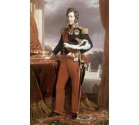 ARTXLXXBN De Célèbres Tableaux Peinture D'Art Murale Wall Art Peintures Louis Philippe Roi des Français par Xaver Winterhalter Impression Peinture Huile Pour la Décoration Murale 60x90cm