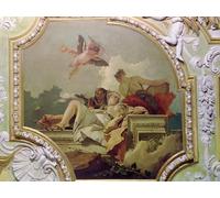 ARTXLXXBN De Célèbres Tableaux Tableaux Sur Toile Moderne Mur Art Humilité indulgence et vérité de Battista Animaux Art Posters Pour la Décoration de la Chambre à Coucher 60x90cm