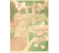 ARTXLXXBN De Célèbres Tableaux Tableaux Sur Toile Moderne Mur Art le bouquet du matin les larmes de Maurice Denis Animaux Art Posters Pour la Décoration de la Chambre à Coucher 60x90cm