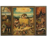 ARTXLXXBN De Célèbres Tableaux Tableaux Sur Toile Moderne Mur Art l'Enfer par Hieronymus Boske Animaux Art Posters Pour la Décoration de la Chambre à Coucher 60x90cm