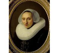 ARTXLXXBN De Célèbres Tableaux Tableaux Sur Toile Moderne Mur Art Portrait de Cornelia Pronck, épouse d'Albert Cuyper par Rembrandt Van Rijn Pour la Décoration de la Chambre à Coucher 60x90cm