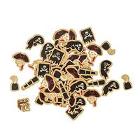 ARTY FETES FACTORY - 100 CONFETTIS PIRATE CHASSE TRÉSOR 1.5-3CM