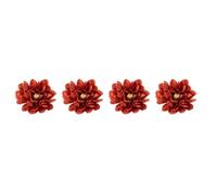 Arty Fetes Factory - 4 Fleurs Pivoine Artificiel 9X9CM Terracotta
