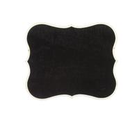 ARTY FETES FACTORY - ARDOISE BOIS ACCOLADES 10X12CM NATURE