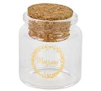 FIOLE MARRAINE OR 4.5X5.5CM + BOUCHON