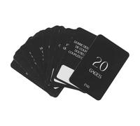 ARTY FETES FACTORY - JEU DE CARTES 20 GAGES ÉQUIPE MARIÉ EVG 6.5X9.5CM