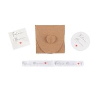 ARTY FETES FACTORY - KIT EVJF MARIÉE BADGE BRACELET TATOUAGE POCHETTE