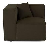 Arty - module d'assise gauche - en tissu mailles 3D - Vert Vert G