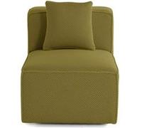 Arty - module d'assise - en tissu mailles 3D - Vert Olive Vert Olive G