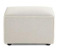 Arty - pouf d'appoint - en tissu mailles 3D - Beige Beige