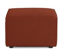 Arty - pouf d'appoint - en tissu mailles 3D - Terracotta Terracotta