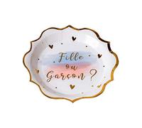 ARTYFETES 8 Assiettes Fille OU GARÇON